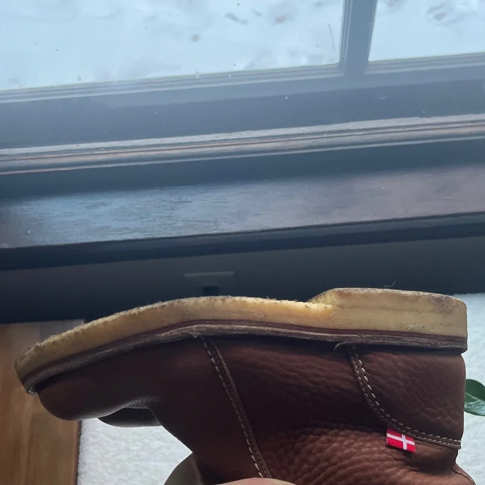 Women’s Brown Shearling-Lined Winter Ankle Boots